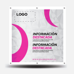 pendones publicitarios de tela pvc