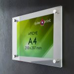 Porta Afiche Tamaño A4