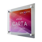 Porta Afiches de acrílico para Carta