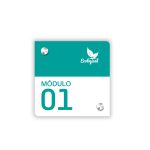 Señaletica Corporativa 19x19 cms con Distanciadores SE-CO-M-D 03