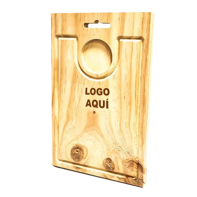 tablas de picar con logo grabado